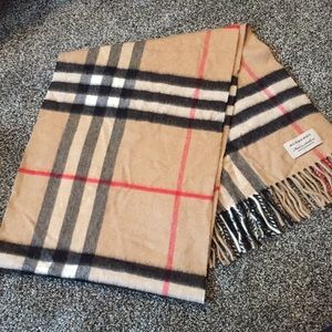 Authentic Burberry Cashmere Scarf